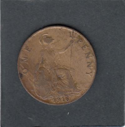 Beschrijving: 1 Penny  GEORGIUS V